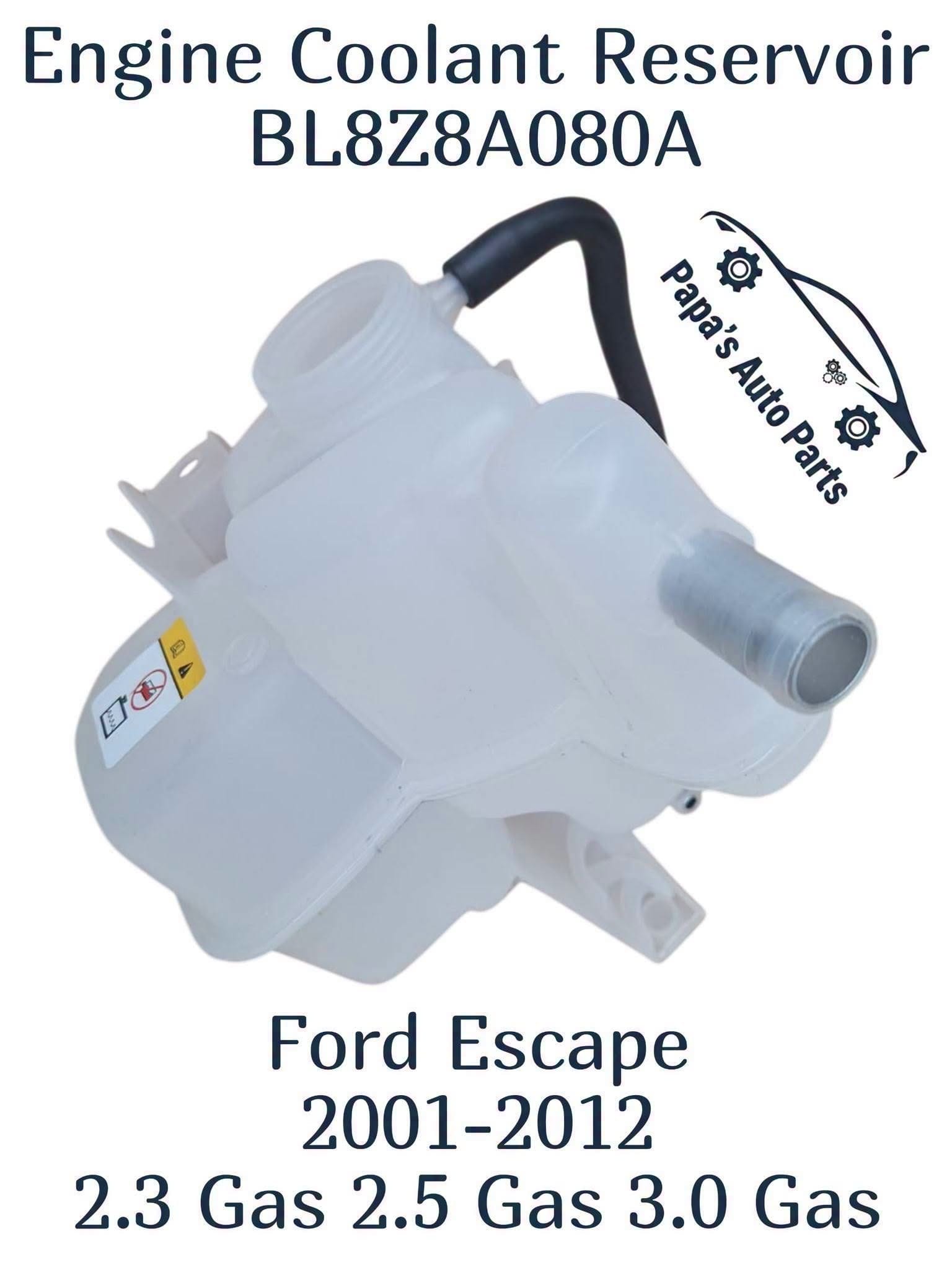Engine Coolant Reservoir Radiator Overflow Tank