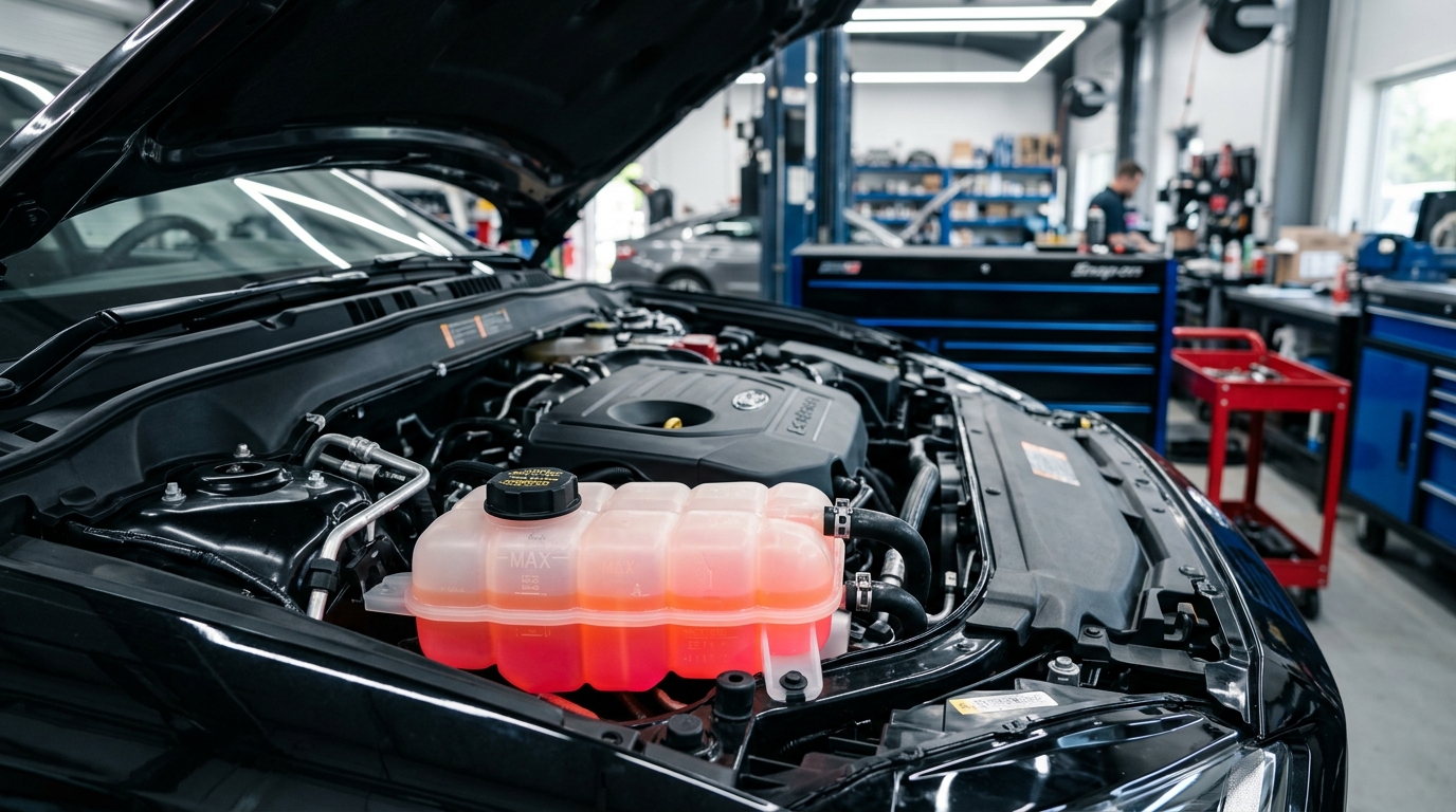 Система охлаждения и перегрев Ford Fusion: расширительный бачок, помпа и термостат