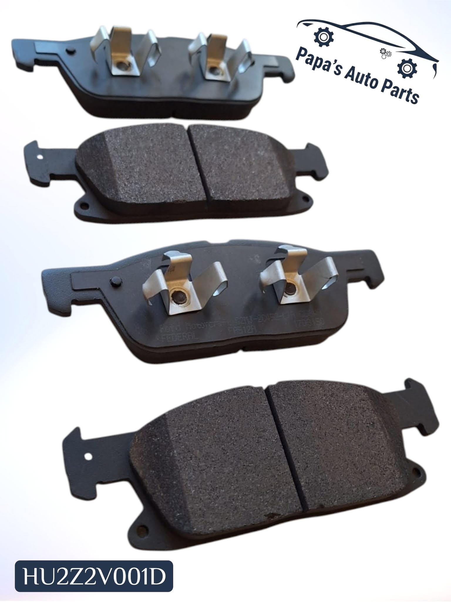 Disc Brake Pad, Front — Ford Edge 2015-2023