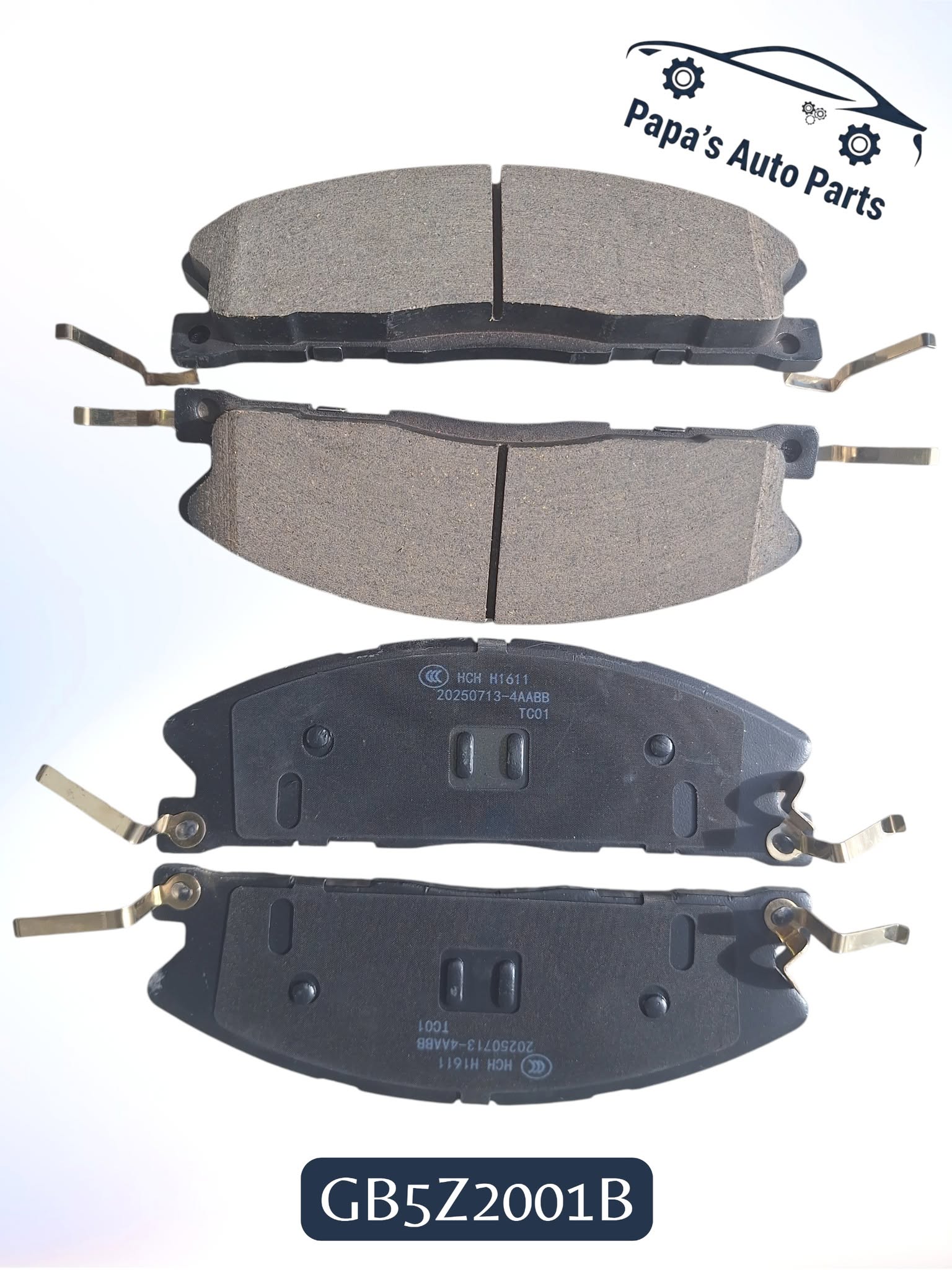 Disc Brake Pad, Front — Ford Explorer, Police Interceptor Sedan & more 2013-2019 · GB5Z2001B · PART-000090